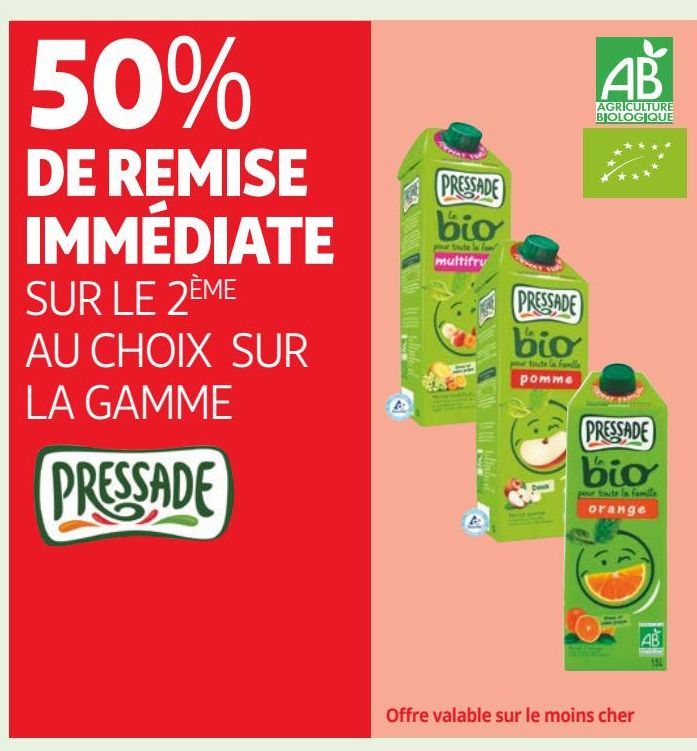 LA GAMME PRESSADE 