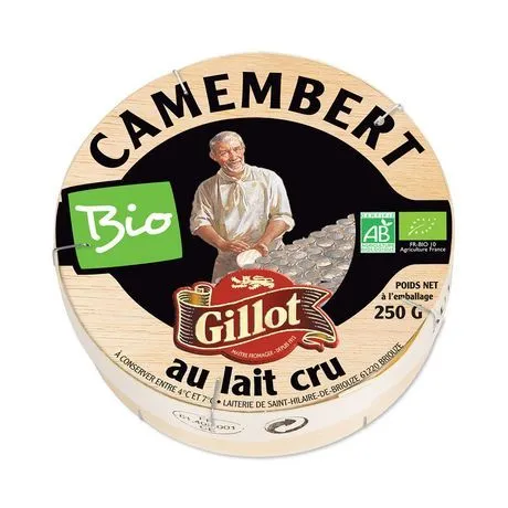 coulommiers au lait cru bio gillot