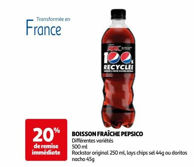 boisson fraîche pepsico