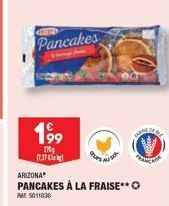 GER  Pancakes  199  1700 17.37 C  ARIZONA  PANCAKES À LA FRAISE**  Rr. 5011036  FRANCH  AMME 