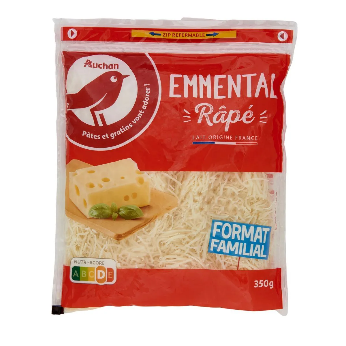 emmental râpé auchan