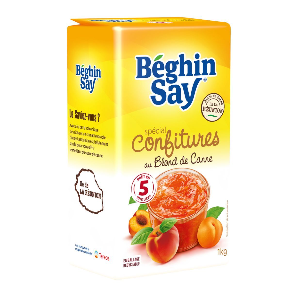SUCRE SPÉCIAL CONFITURES BEGHIN SAY