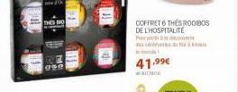 THIS BRO  41.9⁹€  COFFRET 6 THÉS ROOIBOS DE L'HOSPITALITÉ  P 