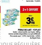 bycle  2+1 offert  les 3  €  98 