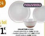 4  nouveau  COLLECTION ACANA -62040 -Art.cm.1,99  Bon 2481030 