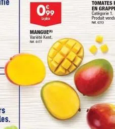 099  la p  mangue variété kent.  rat 6177 