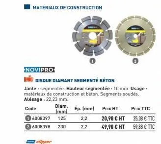 matériaux de construction 