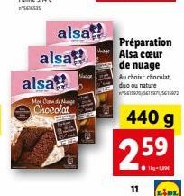 chocolat Alsa