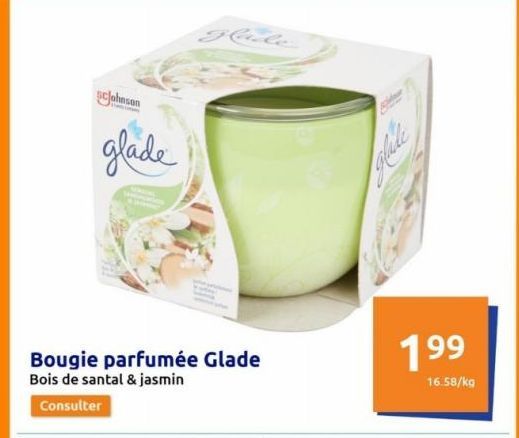 bougie parfumée Glade