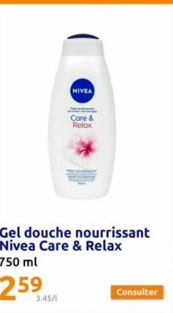 gel douche Nivea