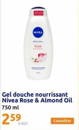 gel douche Nivea