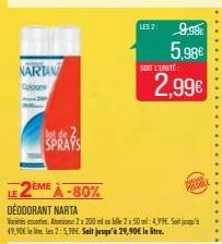 déodorant Narta
