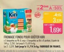 fromage fondu Kiri