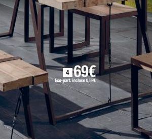 개인  469€  Éco-part. incluse 0,59€ 