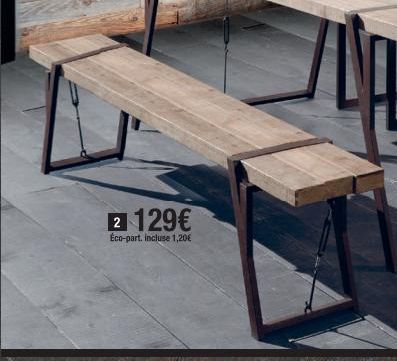 2 129€  Éco-part. incluse 1,20€ 