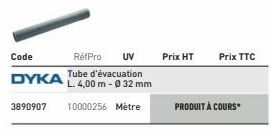 tube d'évacuation 3M
