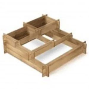 Carré potager escalier en bois offre à 49,99€ sur Shopix