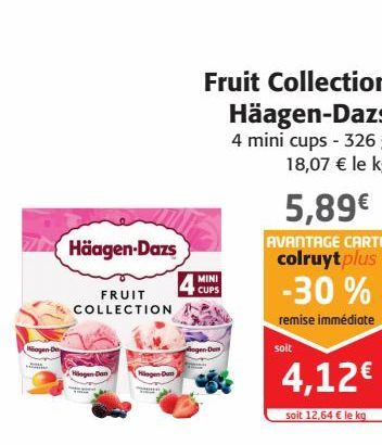 Fruit Collection Haagen-Dazs