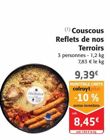 Couscous Reflets de nos Terroirs 