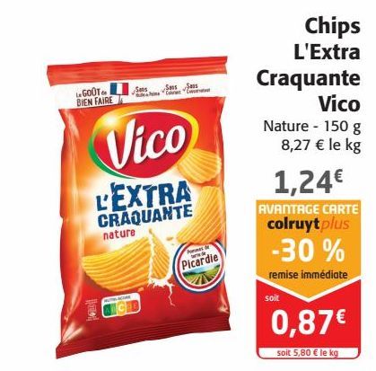 Chips L'Extra Craquante Vico