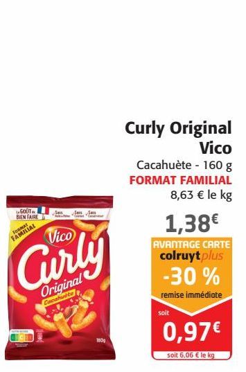 Curly Original Vico