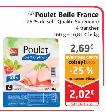 Poulet Belle France 