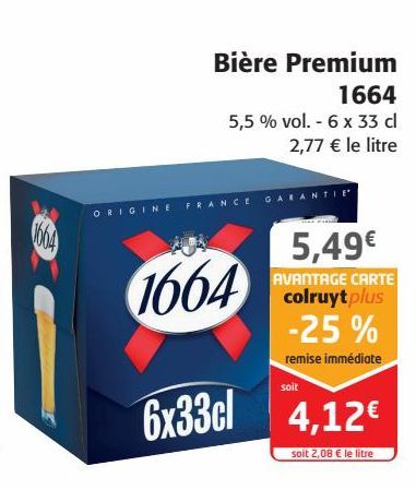 Bière Premium 1664