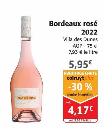 Bordeaux rosé 2022