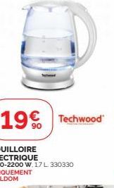 19€ Techwood 