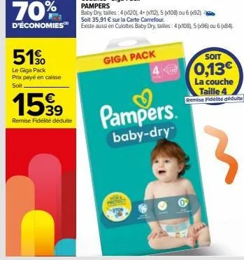 soldes pampers