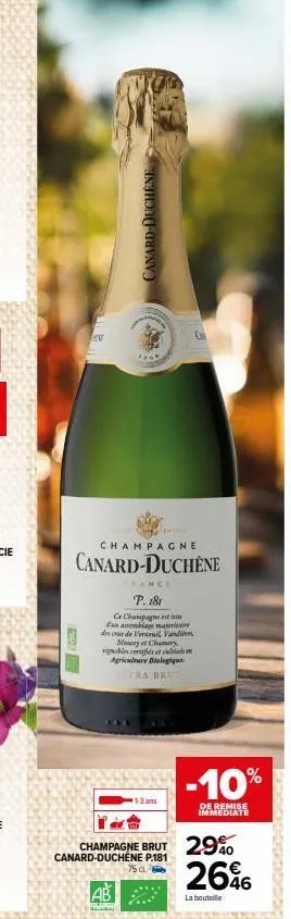 canard-duchene  champagne  canard-duchene  hance  p. 18  ce champagne et  d'un anemblage majoritaire  des our de verneuil vandens monyet chamery les crés et cul agriculture biologique. tra bru  13 ans