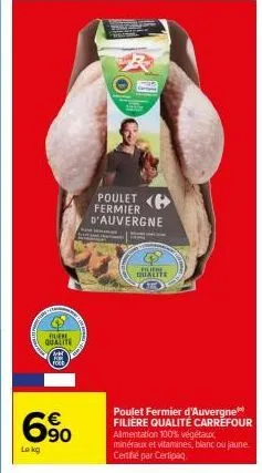 poulet fermier carrefour