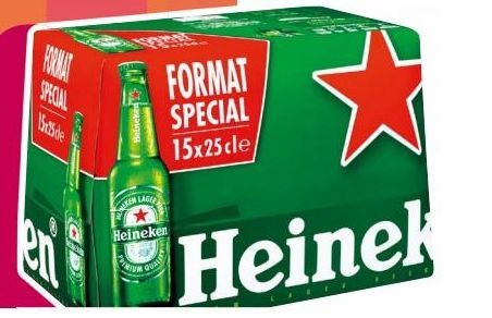 FORMAT SPECIAL  15:25de  en  AKIN LAGE  FORMAT SPECIAL 15x25 cle/  Heineken  QUALE  Heinek 