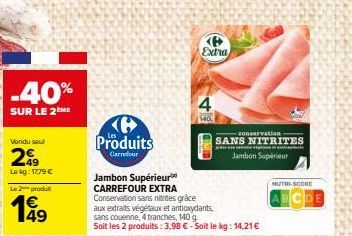 jambon Carrefour