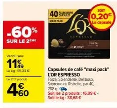 capsules de café 