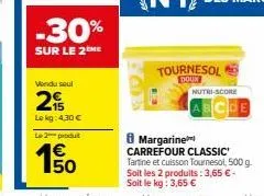 margarine carrefour