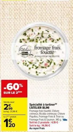 fromage frais blini