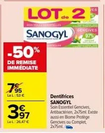 soldes sanogyl