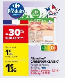 allumettes Carrefour