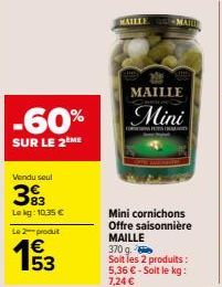 cornichons Maille