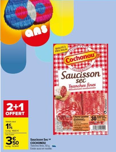 saucisson sec 