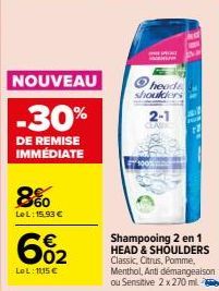 soldes head & Shoulders