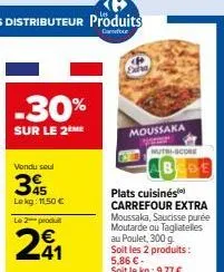 plats cuisinés carrefour