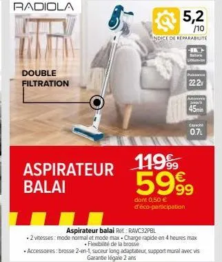 aspirateur balai 