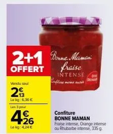 confiture bonne maman