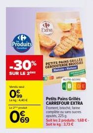 petits pains Carrefour