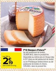 lait P'Tit Basque