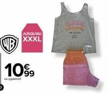 jusqu'au xxxl  10%  le pyjeshort  red  ***** 