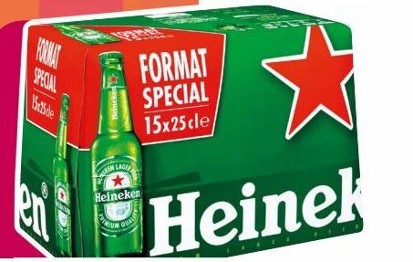 FORMAT SPECIAL  15:25de  en  AKIN LAGE  FORMAT SPECIAL 15x25 cle/  Heineken  QUALE  Heinek 