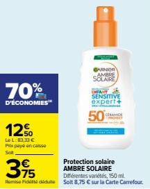 protection solaire Garnier